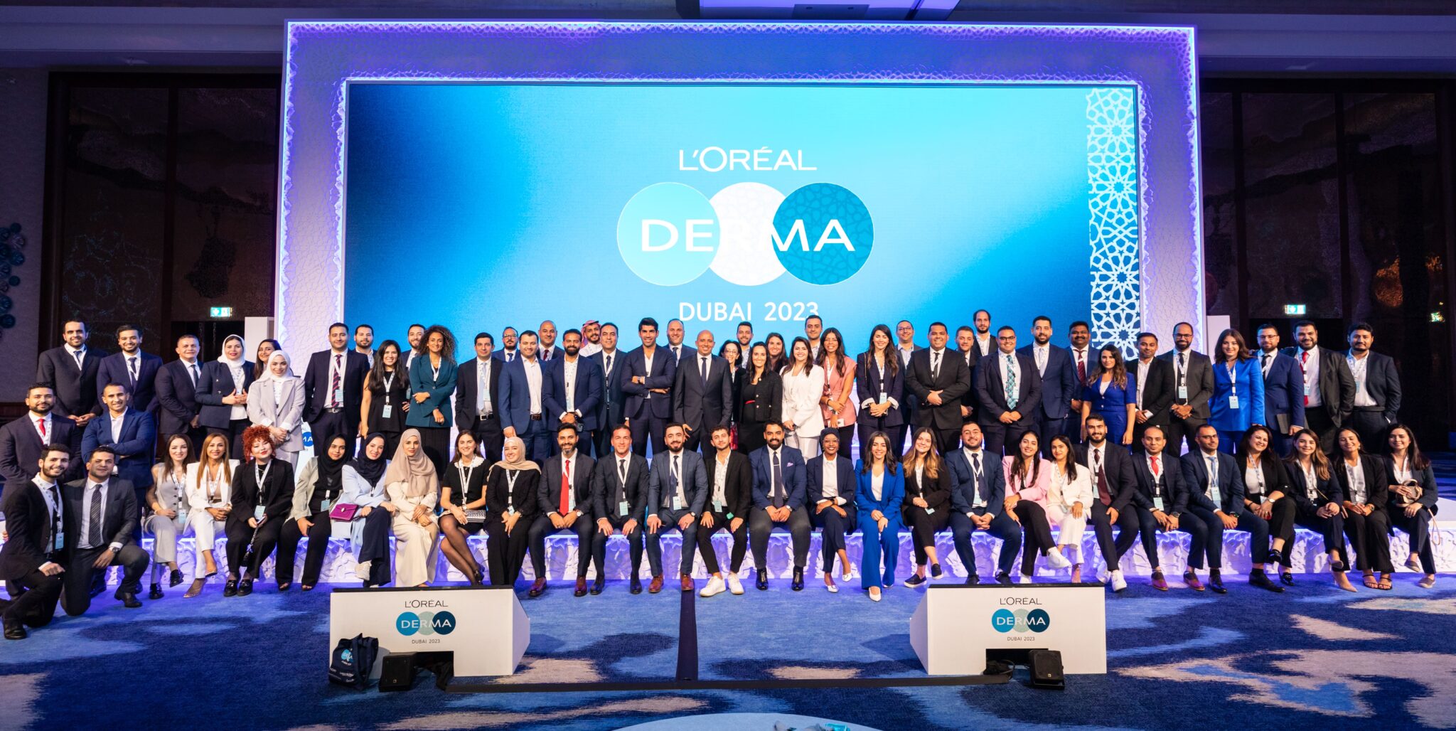 الإحتفال بالنسخة الرابعة لمؤتمر "لوريال ديرما" في دبي - الإمارات العربية المتحدة