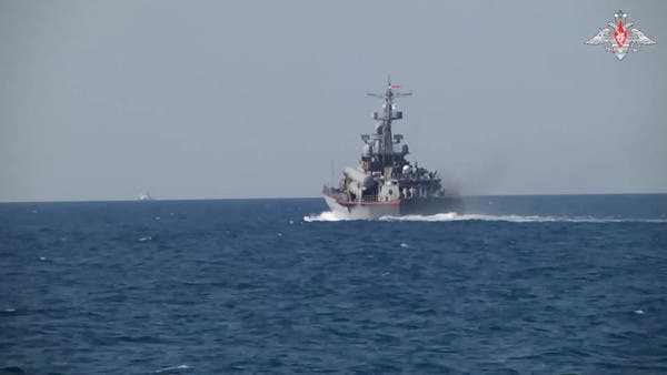 سفينة حربية روسية تدمّر زورقا مسيرا أوكرانيا حاول مهاجمتها