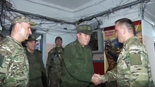 رئيس الأركان الروسي يزور خط المواجهة في أوكرانيا
