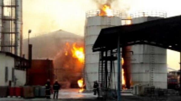 السيطرة على حريق بوحدة لتكرير النفط في شمال غرب إيران