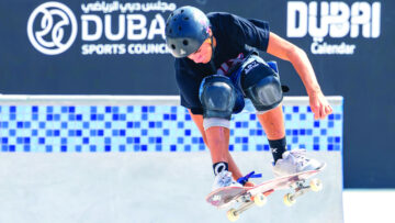 «التزلج على اللوح» في دبي تدخل المراحل النهائية اليوم