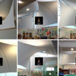 مظلات الشد الإنشائي