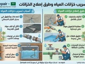 الدليل الهندسي الشامل: أبرز أسباب تسريب الخزان الماء وكيف تحمي أساسات عقارك من الانهيار