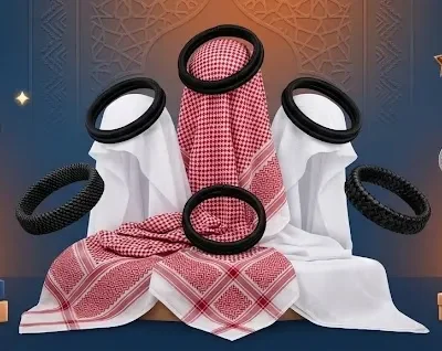 العقال الرجالي بين الأصالة والفخامة: دليلك لاختيار العقال المناسب
